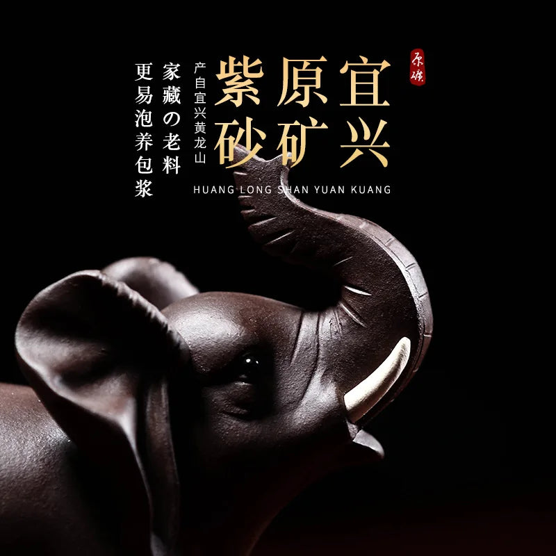 really yixing undressed ore manual purple sand tea pets play tea ceremony as furnishing articles can be raised