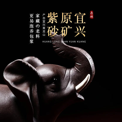 really yixing undressed ore manual purple sand tea pets play tea ceremony as furnishing articles can be raised