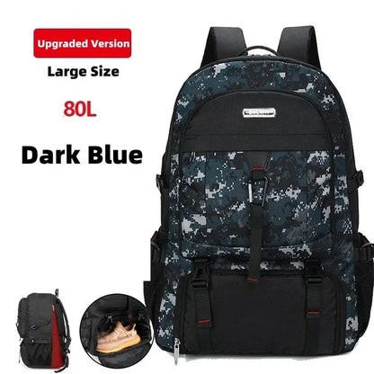 s 2024 New Travel 's Outdoor Mountaineering Luggage Bag 50L/60L/65L/80L Backpack For Men