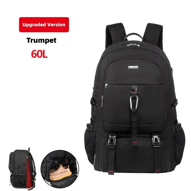 s 2024 New Travel 's Outdoor Mountaineering Luggage Bag 50L/60L/65L/80L Backpack For Men
