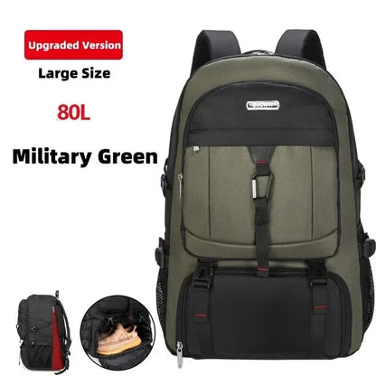 s 2024 New Travel 's Outdoor Mountaineering Luggage Bag 50L/60L/65L/80L Backpack For Men