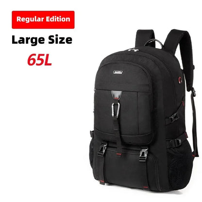 s 2024 New Travel 's Outdoor Mountaineering Luggage Bag 50L/60L/65L/80L Backpack For Men