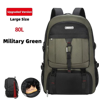s 2024 New Travel 's Outdoor Mountaineering Luggage Bag 50L/60L/65L/80L Backpack For Men