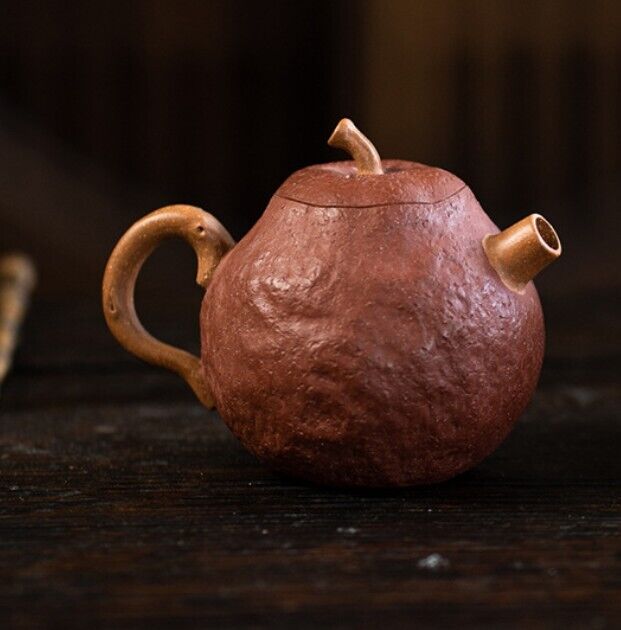 100cc chinese Yixing Handmade Zisha teapot JiangPoNi Tangerine Gongfu Tea Pot