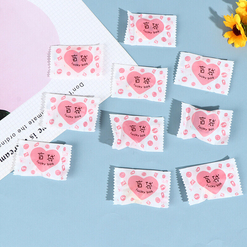 10Pcs 1:12 Dollhouse Miniature Simulation Mini Food Bottles 'Blind Bags Play -ca