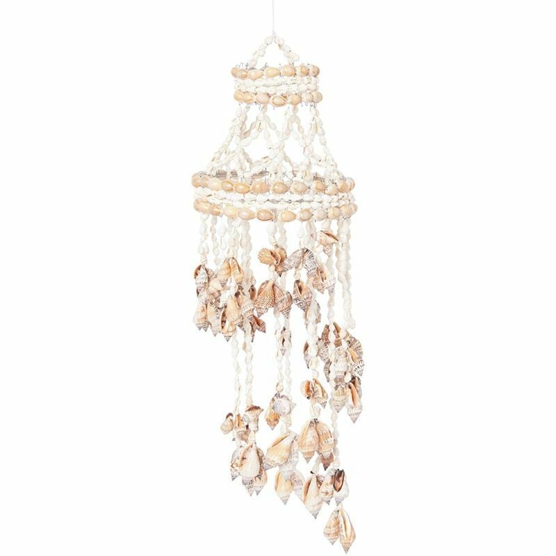 Conch Sea Shells Wind Chime 50cm Hanging Ornament Home Creative Wall Decorations