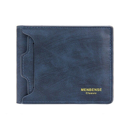 Men Money Bag Fashion Soft Leather Mini Card Holder Hasp Coin Pocket Slim Wallet