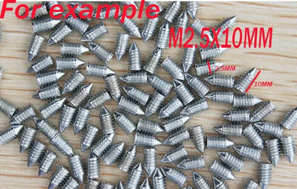 Belt Buckle Screws 80Pcs Multi Sizes Self-Tapping DIY Handbag Repair Accessories