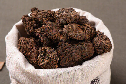 YunNan Lao Cha Tou Cooked Puerh Tea*Loose Pu-erh Tea Ripe puer tea pu'erh tea