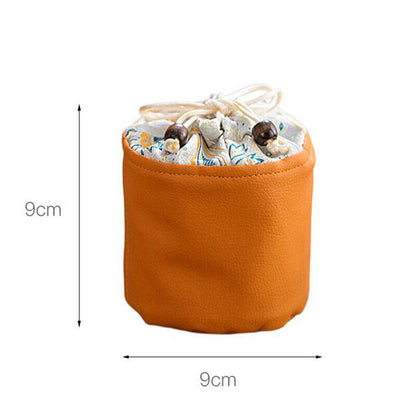 Portable Teaware Storage Bag Travel Collect Teapot Teacup Antique Jewelry Pouch