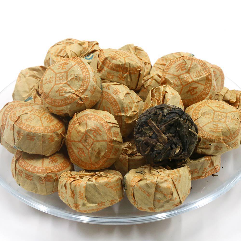 100g Laocang Mini Raw Puer Tuocha Glutinous Aroma Rice Sheng Puer Tea Tuo Cha