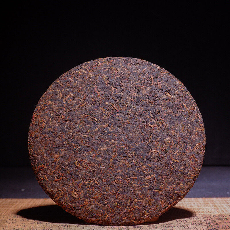 Yunnan Tea Tree King Puerh Tea Ripe Tea Yiwu Ripe Tea Cake 357g/12.59oz