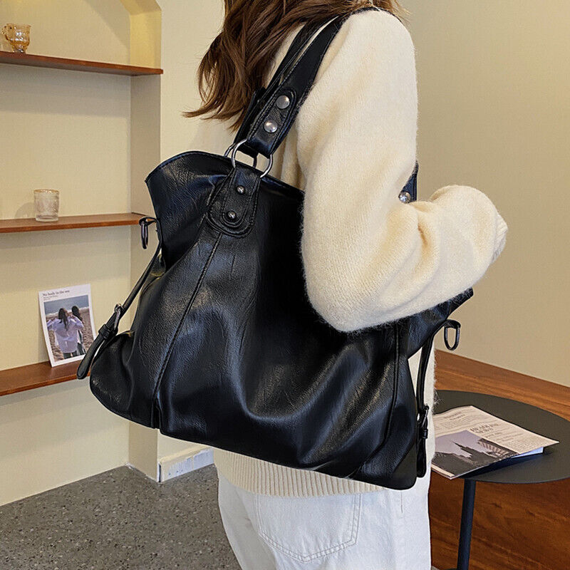 Women's Shoulder Bags Tote Bag Pu Leather Crossbody Bag Female Travel Handbag