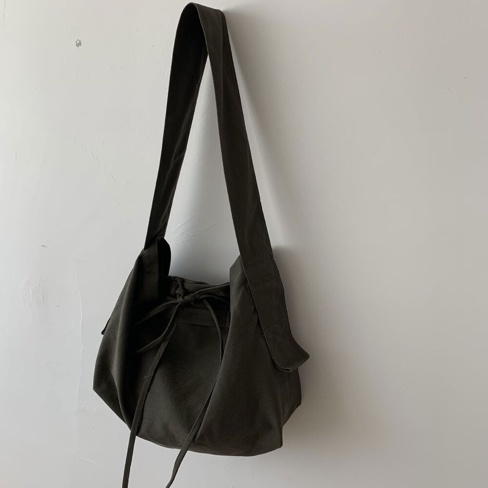 Women Bandage Crossbody Bag Canvas Shoulder Bag Female Bag Student Bag