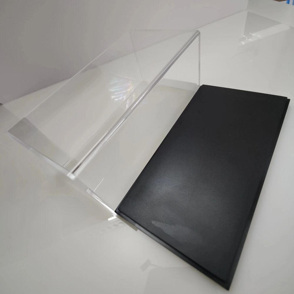 Toy Car Model Display Case Acrylic Hard Cover DIY Figure Storage Scale 1:43 1:64