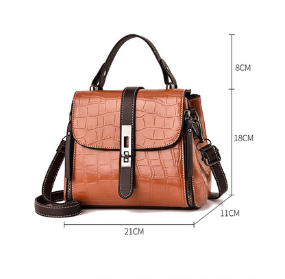 Women's Crossbody Casual Bag Shoulder Tote PU Leather Casual Handbag Messenger