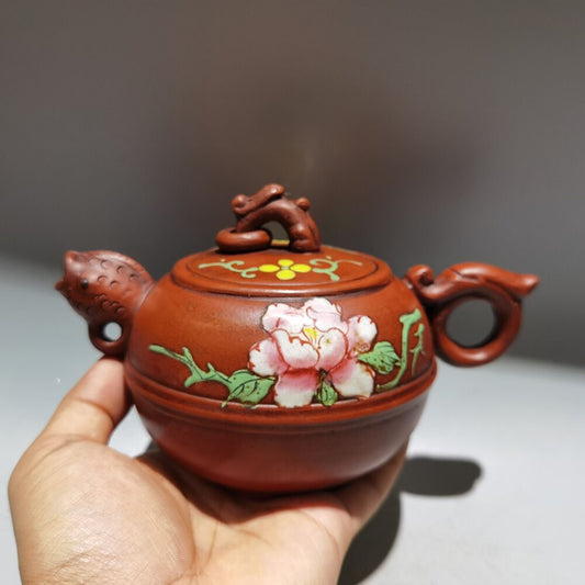 vintage chinese yixing purple clay teapot zisha ceremony fashion gift teaware