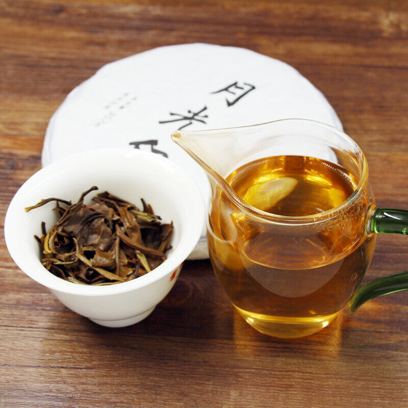 Moonlight White Pu-Erh Tea Cake Yunnan Aged Pu'er Green Tea Healthy 7oz