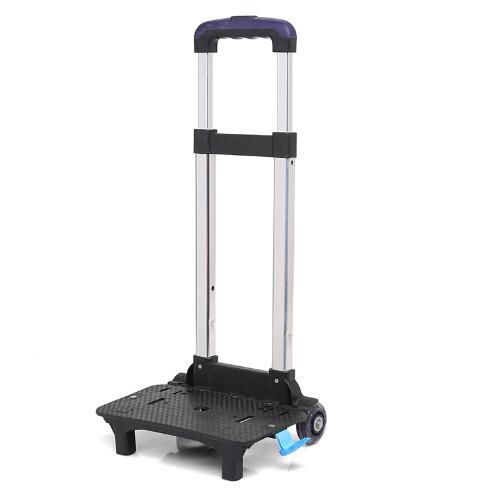 Children 2/6 Wheels Rod Bracket Roll Cart Kid Backpack School Bag Luggage bag