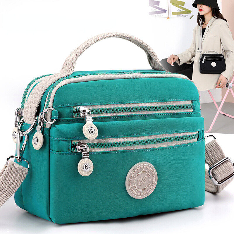 Ladies Fashion Trend Shoulder Bag Messenger Bag Nylon Mobile Phone Coin Purse