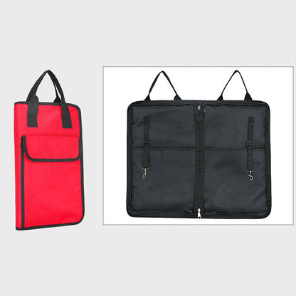 Portable Drum Stick Pouch Bag Drumstick Storage Case Percussion Instrument Parts