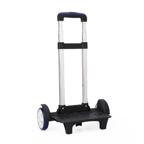 Children 2/6 Wheels Rod Bracket Roll Cart Kid Backpack School Bag Luggage bag