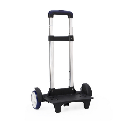 Children 2/6 Wheels Rod Bracket Roll Cart Kid Backpack School Bag Luggage bag