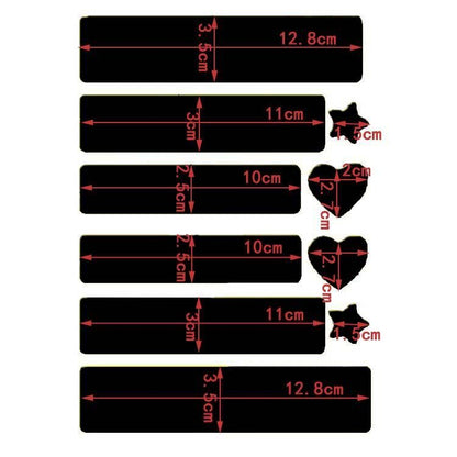 Self Adhesive Patches Various Pattern Repair Washable Stick On Clothing Sticker