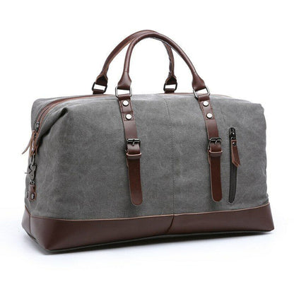 Carry on Luggage Bags Men's Canvas Travel Bags Suitcase Tote Weekend Overnight