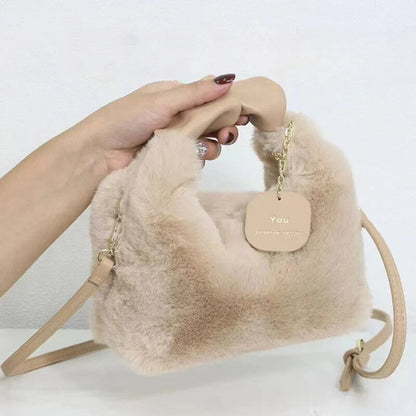 Women Handbags Lady Shoulder Crossbody Bag Tote Half-Moon Hobos Winter