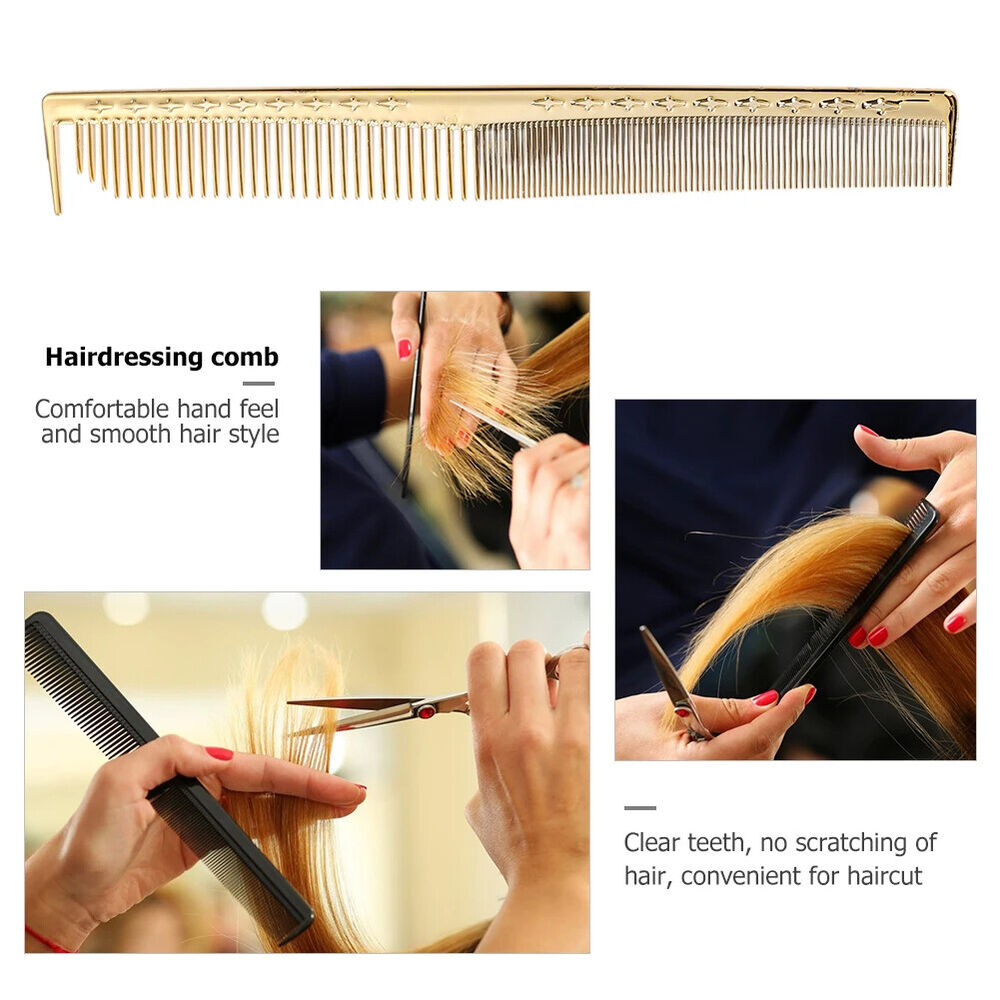 Women Hair Brush Plastic Wide Tooth Styling Combs Men Hairdressing Salon Toolkit