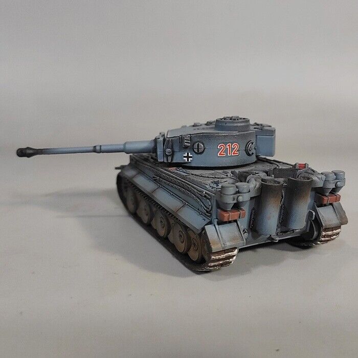 1/72 Scale WWII German Army Tiger Heavy Tank Assembled & Painted Plastic Mod