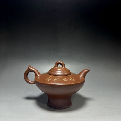 vintage chinese yixing purple clay teapot zisha ceremony teaware collection rare