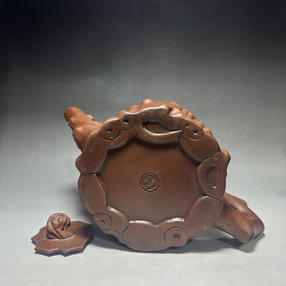 vintage chinese yixing purple clay teapot zisha ceremony teaware collection rare