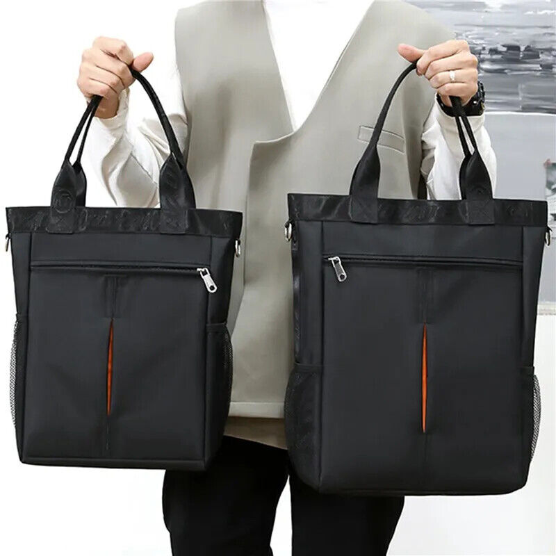 Men Shoulder Messenger Bag Material Tote Multi-function Handbag