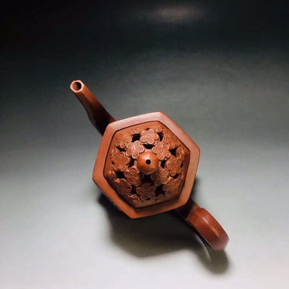 vintage chinese yixing purple clay teapot zisha ceremony teaware collection rare