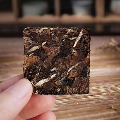 50pcs Gongmei Organic Old White Tea Fuding White Tea Brick Chinese Tea Benefit