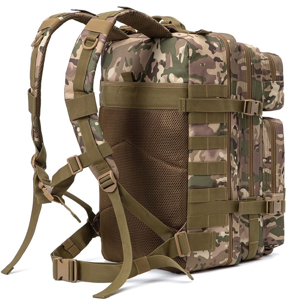 50L Tactical Men Molle Camouflage Army Backpack Hunting Camping Out Bag
