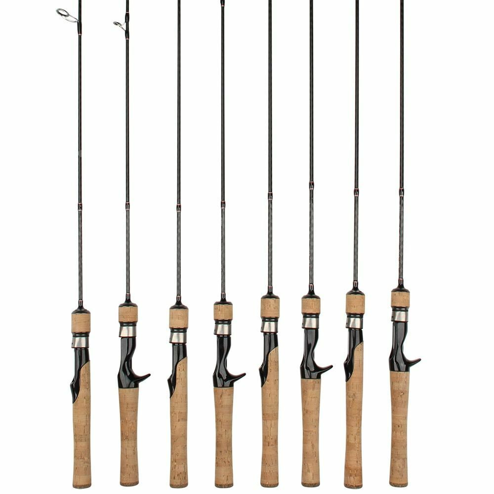 Fishing Rods Ultra-Light Weight Spinning/Casting Cork Sensitive Solid Tip Pike
