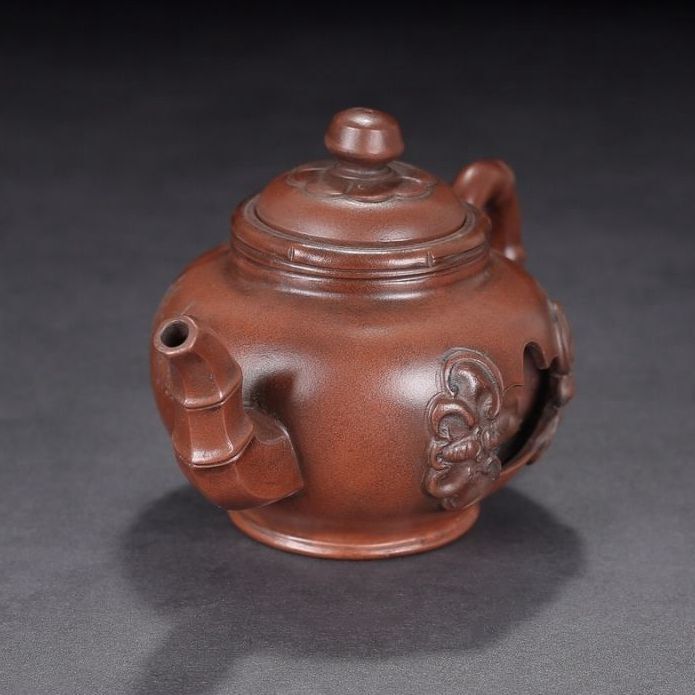 Vintage Chinese Yixing Purple Clay Teapot Zisha Ceremony Teaware Collection Rare