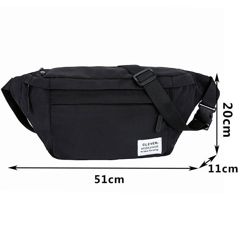 Waist Bag Fanny Pack Bag Shoulder Bags Canvas Women Crossbody Bag Waist Pack