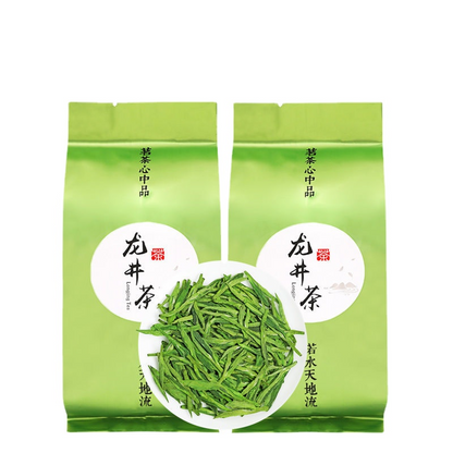 Xihu Longjing Chinese Green Tea Dragon Well Green Tea 100g/bag