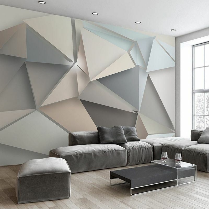 Photo Wallpaper Mural 3D Modern TV Background Living Room Home Wall Cover Decors