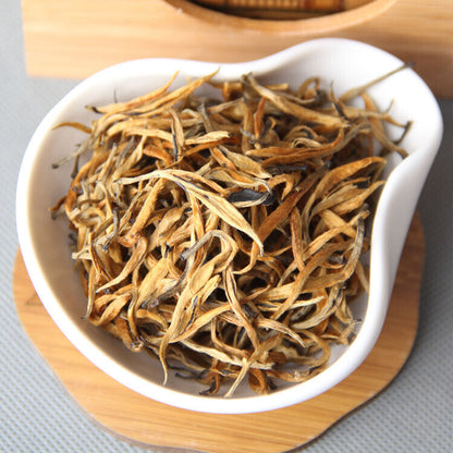 Supreme Chinese Yunnan Black Tea Fengqing Dian Hong Golden Buds Dianhong 250g