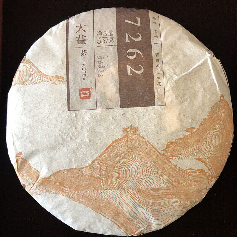 2014 TAETEA Dayi 7262 Menghai Yunnan Ripe Puerh Tea Puer Pu'er Black Tea 357g