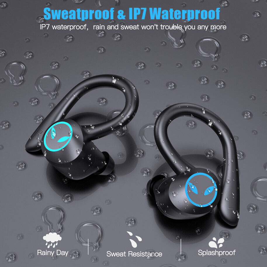 Bluetooth 5.1 Headset TWS Wireless Earphones Earbuds Headphones Stereo Ear Hook