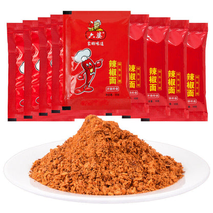 Spice Seasoning Hot Condiment Sauce Pepper Food Gandie 火锅烧烤蘸料四川干碟辣椒面 六婆香辣蘸料