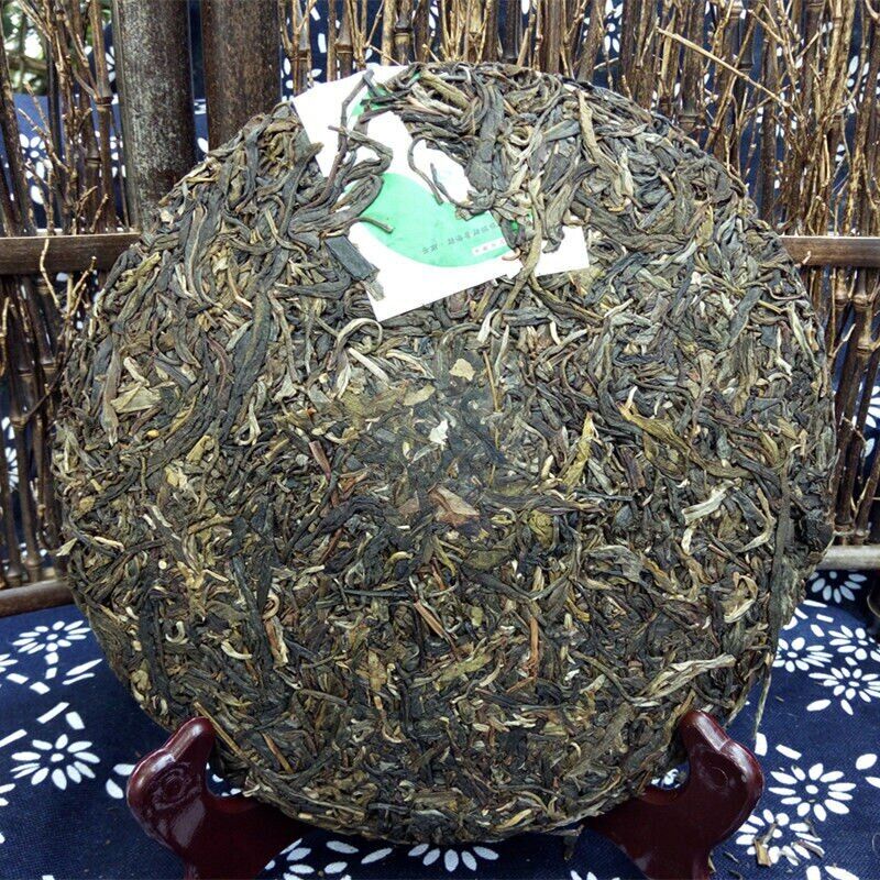 2008 Puer Tea 357g Menghai Ban Zhang King Banzhang Old Tree Raw Pu-erh Sheng