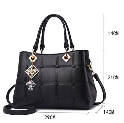Womens Lady Handbag Shoulder Messenger Tote Crossbody Bags Purse Crystal Pendant