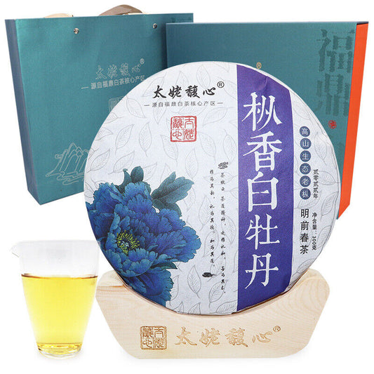 300G Fuding white tea white peony cake Panxi Ming pre-spring tea floral tea